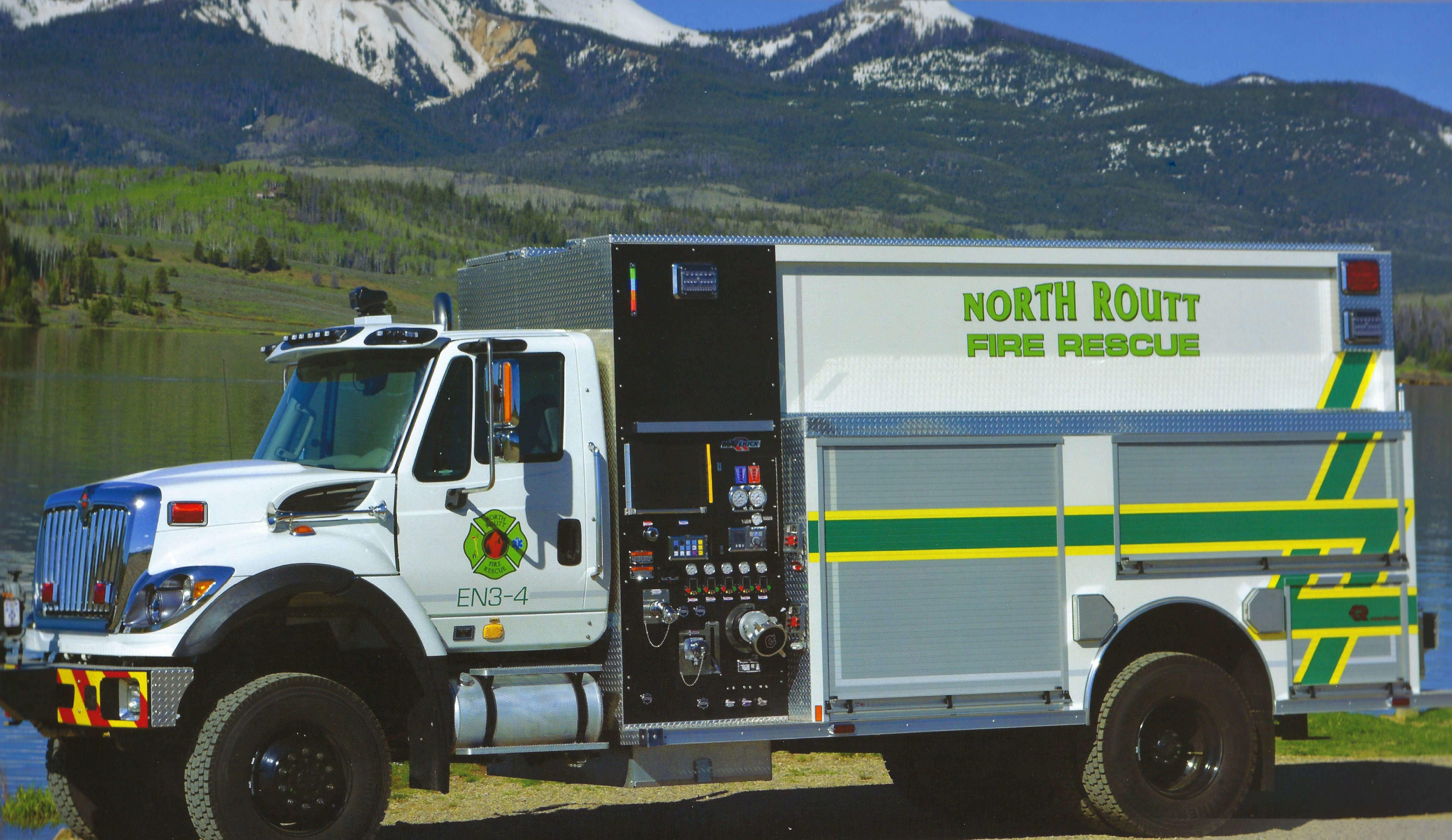 North Routt Fire Rescue New Engine